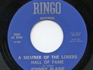 Rare Country 45 - Johnny Blaine/Pee Wee Whitewing - A Member Of The Losers - M-