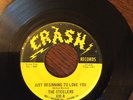 THE STEELERS 'JUST BEGINNING TO LOVE YOU' CRASH RECORDS 60'S RARE NORTHERN SOUL