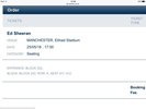 Ed Sheehan Tickets Manchester 25 may 2018
