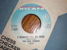 The Soul Stirrers 45 I Know I'll Be Free CHECKER PROMO