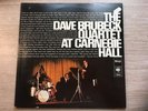 2 LP CBS ?S 66234 The Dave Brubeck Quartet ?– At Carnegie Hall DUTCH FOC VINYL