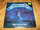 Sealed METALLICA Ride The Lightning LP 1st Elektra Press 1984 Record 60396-1
