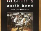 MANFRED MANN'S EARTH BAND 1986 RÜSSELSHEIM  -  orig.Konzert Concert Poster  A1