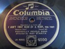 PICCADILLY REVELS BAND (STARITA) I Ain't That Kind Of A Baby COLUMBIA 78rpm