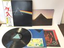 PINK FLOYD THE DARK SIDE OF THE MOON OBI Vinyl LP EOP-80778 posters and postcard