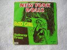 New York Dolls german PS Bad Girl / Subway Train