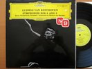 SLPM 2707 013 Beethoven Symphony 8 & 9 Karajan Berlin Phil 2xLP + insert NM/EX