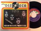 KISS  ?– Rock And Roll All Nite 45 RPM Spain 1976 - N.MINT * Live Version UNIQ C