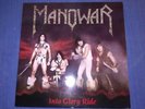 MANOWAR L.P. 1983.   'INTO GLORY RIDE.'   MFN 6.   1st PRESS + INNER.   EX CON.