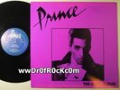 PRINCE The BACK ALBUM LP Fan Club Edition Rare B Sides Unreleased Black Vinyl NR