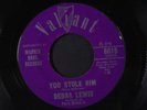 DEBRA LEWIS: You Stole Him / Am I Expecting Too Much 45 Soul