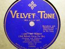 BOYD SENTER ED LANG I Ain't Got Nobody/Bad Habits VELVET TONE 7060-V E-  HEAR