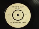 THE BUNCH OF FIVES -GO HOME BABY rare UK 1966 ONE SIDED DEMO PROMO MOD FREAKBEAT
