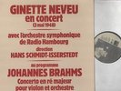 1lp still 0305s48 ginette neveu en concert 1948 brahms isserstedt ex+/nm c. ex