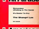 THE SHANGRI LAS - REMEMBER(WALKING IN THE SAND)/IT' EASIER TO CRY- VOGUE DV14209