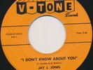 JAY J JONES – I Don’t Know About You – 45 rpm Northern Soul NM (Listen)