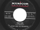 RARE   PORGY & THE MONARCHS on MUSICOR 1179   THAT GIRL / IF IT'S FOR REAL BABY