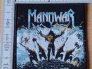 MANOWAR THE LORD OF STEEL RARE WOVE PATCH JUDAS PRIEST IMMORTAL