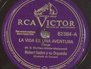 2x 78rpm Barnabas Von Geczy Y Su Orquestra RCA 82384, 82417 Latin Tangos E