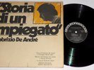 FABRIZIO DE ANDRE' STORIA DI UN IMPIEGATO LP 1983 COPERTINA APRIBILE  GATEFOLD
