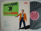 OST / IN TUTTO E MUSICA DOMENICO MODUGNO / 60'S FULL LAMINATED FLIP BACK COVER D