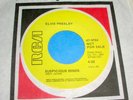 ELVIS PRESLEY Suspicious Minds 45 Original RCA YELLOW LABEL PROMO NICE