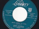 Rockabilly. Eddie Cochran - Mean When I'm Mad/One Kiss + Custom PS