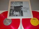 RARE LED ZEPPELIN LIVE 2 LP SET LIMITED EDITION OSAKA 9/29/71 PINK VINYL NM #64