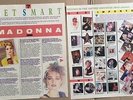 MADONNA Mainly 1980s Smash Hits / Number One Magazines Articles Pack