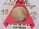 Tan Geers - Let My Heart and Soul Be Free 45 on Okeh  DJ Northern