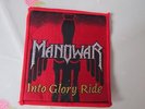 Original MANOWAR Into Glory Ride 1980's Sew on Badge / Patch
