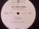 DEEP PURPLE In Rock Rare WHITE LABEL PROMO LP Top Condition near mint