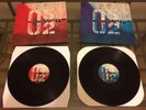 U2: ELEVATION (Red & Blue) Double Promo 12 Inch Vinyl Set  250 Pressed Worldwide