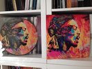 JIMI HENDRIX PICTURE DISC LP -purple haze- MINT