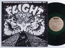 FLIGHT TO LOWLANDS PART 2 Various Artists MOXIE LP NM mono green marble vinyl