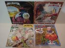 HELLOWEEN - 4 LP . Keeper Of The Seven Keys I & II + I Want Out + Dr Stein .RARE