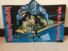 Iron Maiden rare memorabilia- No prayer for the dying cardboard instore display