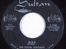 Instrumental Exotica Tittyshaker 45 SOCIAL OUTCASTS Mad SULTAN HEAR