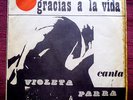 VIOLETA PARRA Gracias a la vida + 3  URUGUAY ONLY EP Chile LATIN FOLK*