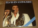 ELVIS PRESLEY ELVIS IN CONCERT LP DBL 180 GRAM GRAMME RED COLORED VINYL NEW OOP