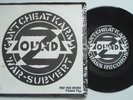 Punk ZOUNDS Can't Cheat Karma/ War Subvert CRASS UK 7