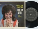 Rare Country Jukebox EP - Loretta Lynn - I Like 'Em Country - Decca # 7-34374