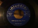 The Five Keys - Can't Keep From Crying - Come Go My Bail , Louise - ALADDIN 45-3
