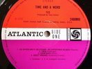 Yes LP Time and a word UK Atlantic plum 1st Press A1 & B2 & Insert NICE COPY OOO