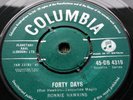 RONNIE HAWKINS - 'FORTY DAYS'  1959 COLUMBIA