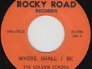Black Gospel 45 - The Golden Echoes on Rocky Road - LISTEN