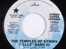 Prog Rock 45 RUSH Temples Of Syrinx MERCURY promo HEAR