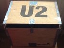 U2 Best of 1980 - 1990 Promotional Helmet in Crate Promo