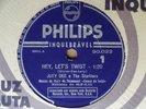 1962 Rock 78 rpm JOEY DEE & THE STARLITERS Hey, Let’s Twist  PHILIPS Brazil EX