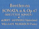 171g2. Albert Sammons, violin - Sonata in A (Beethoven Op. 47) - Columbia 53 (5)